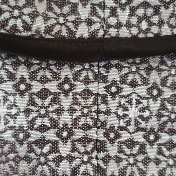 NWT Vintage Allen Metallic Blazer/ Jacket size 8 - Picture 8 of 8